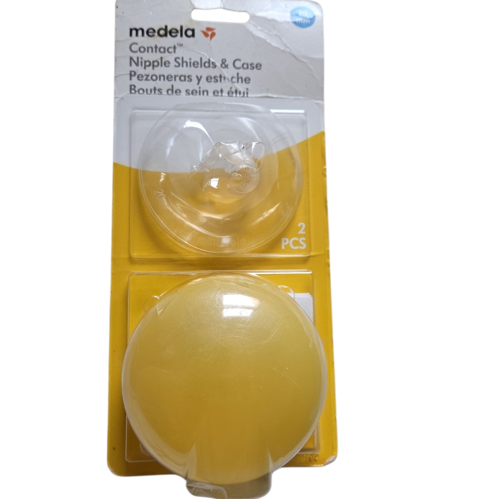 20mm Medela Contact Nipple Shields & Case